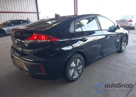 2019 Hyundai Ioniq Hybrid Blue z USA, uszkodzony, nr VIN KMHC65LC9KU174607